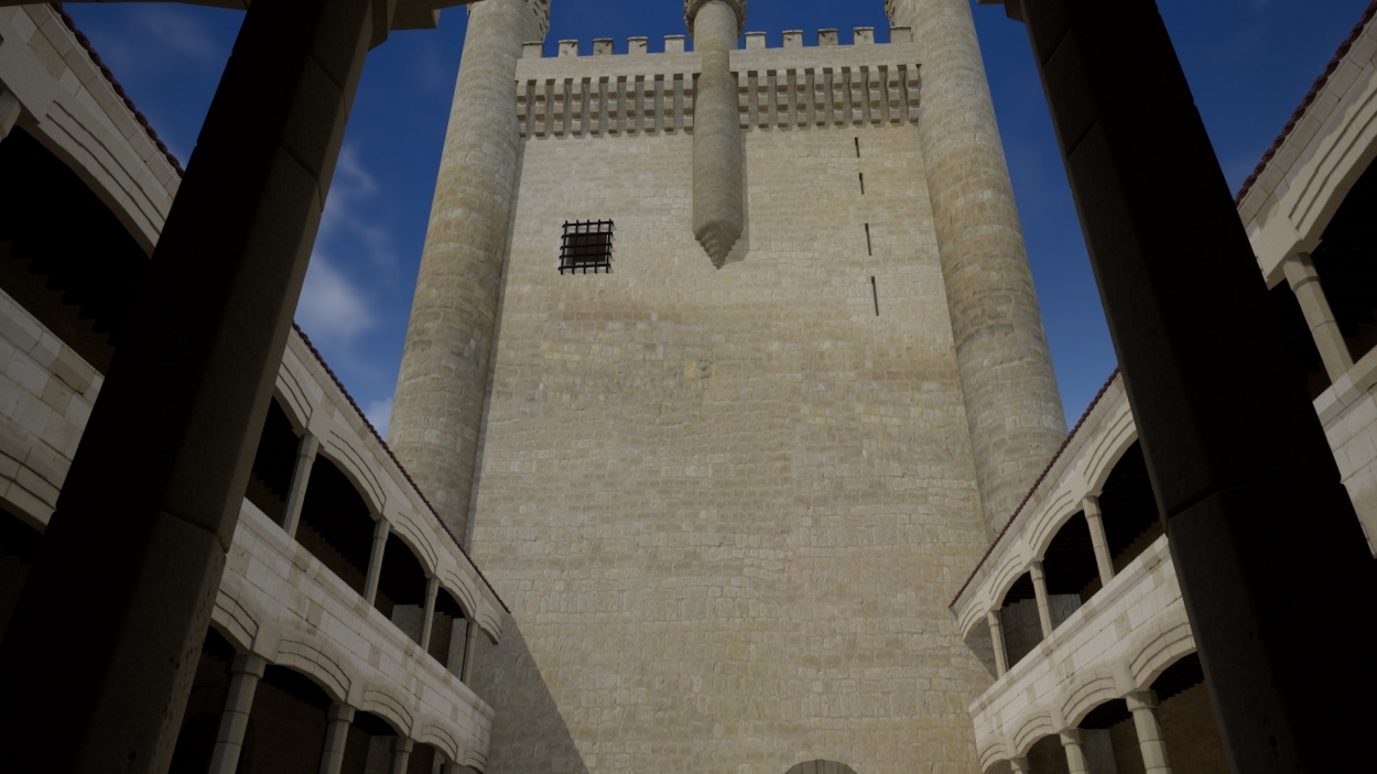 VR Patio Castillo Fuensaldaña